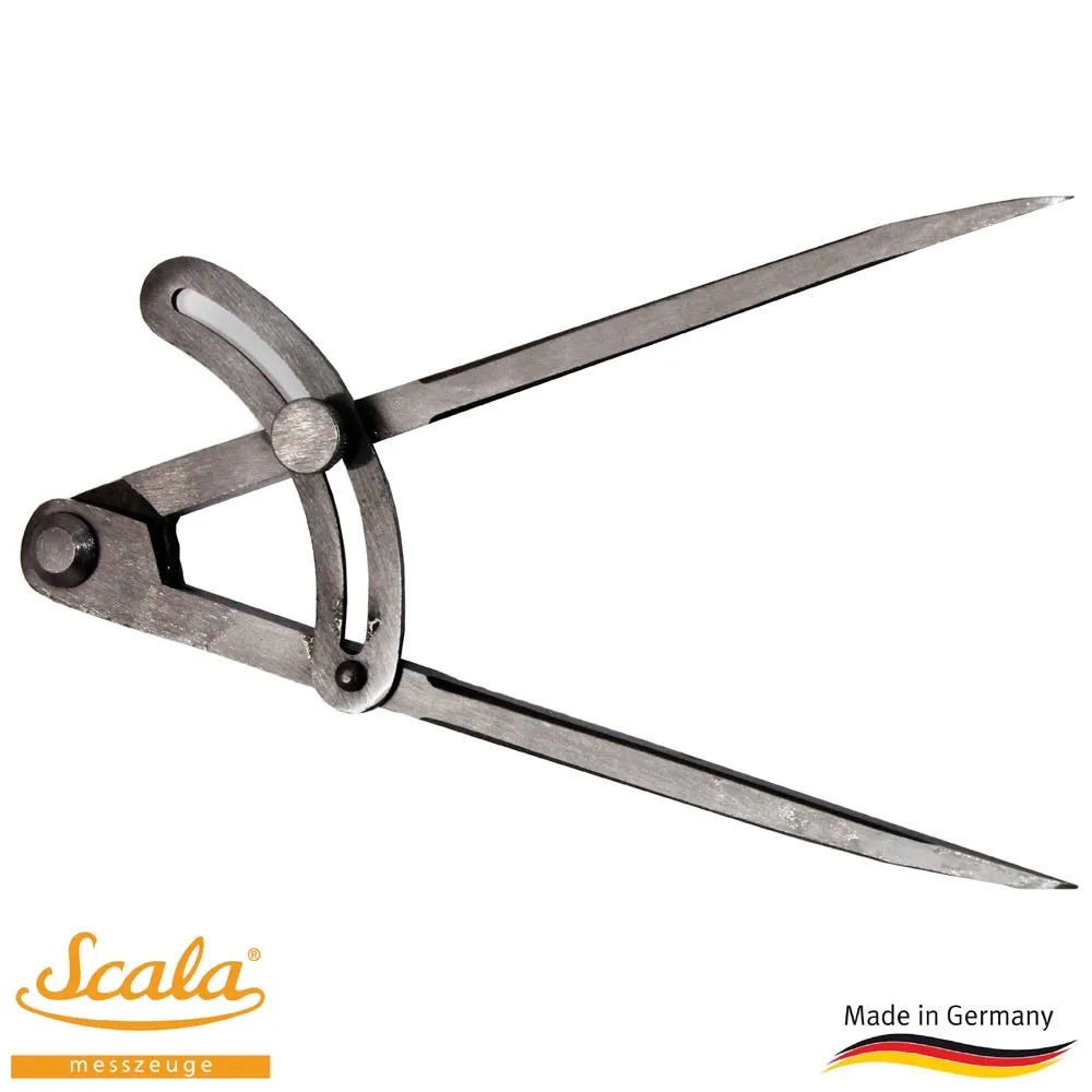 Compas de punta con arco - 8"