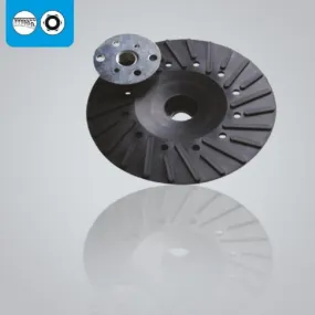 PLATO AMOLADORA CAUCHO DISCO FIBRA 180-M14